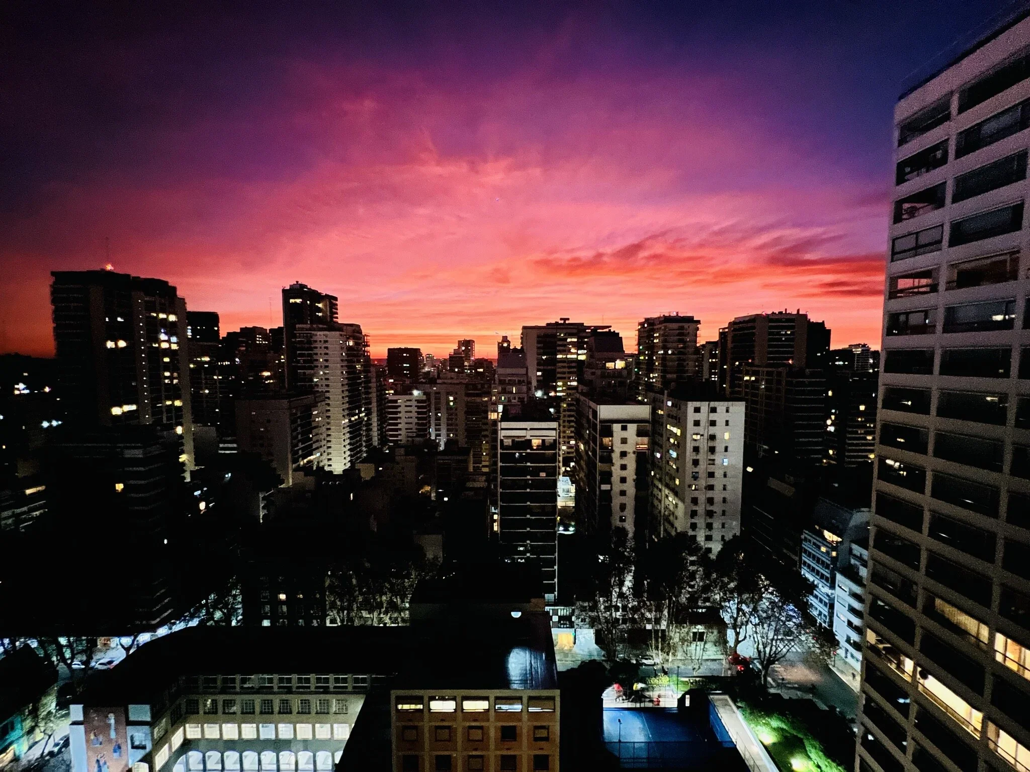 Amanecer en Buenos Aires (14 de junio 2022)