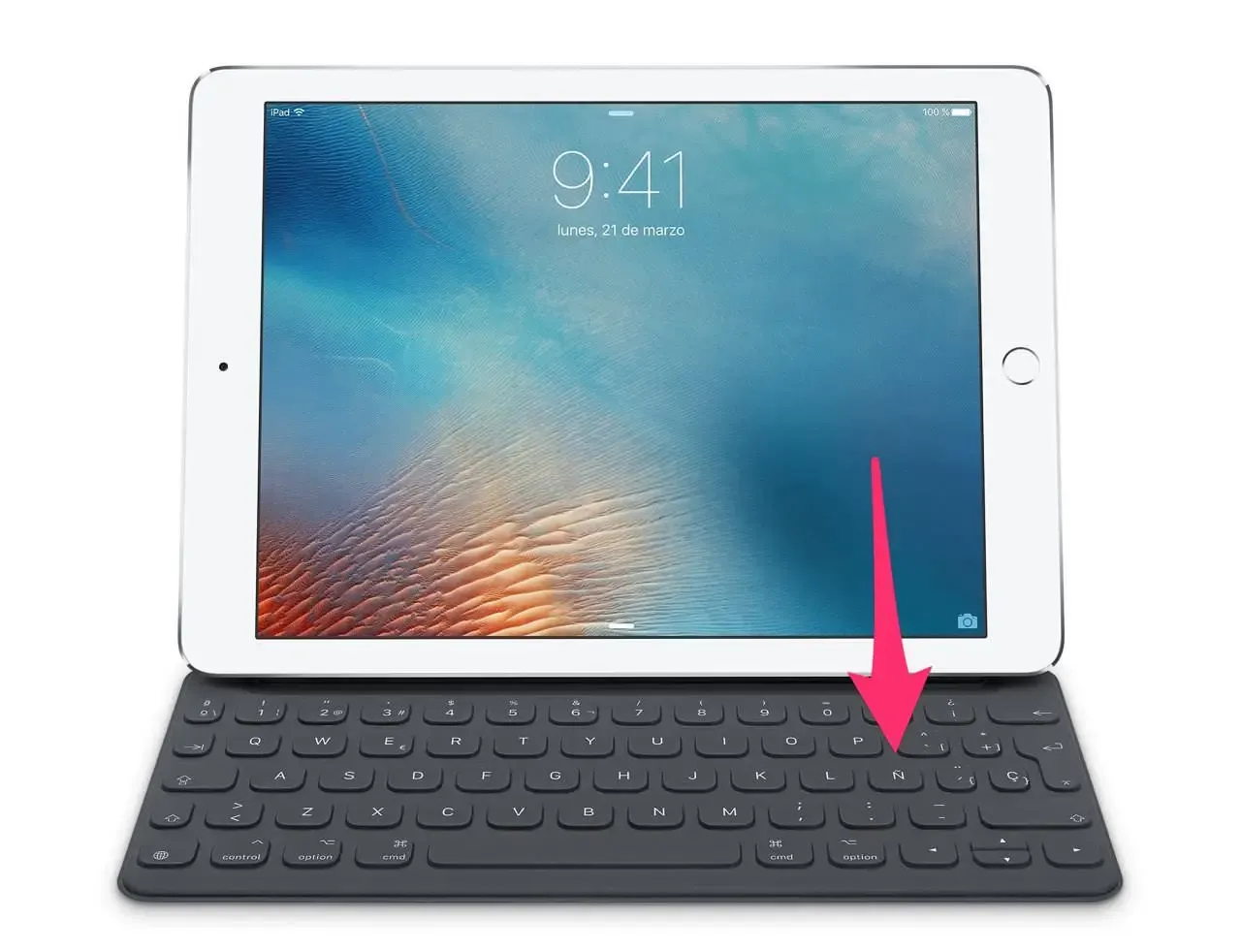 Apple introduce el iPad Pro Smart Keyboard en español