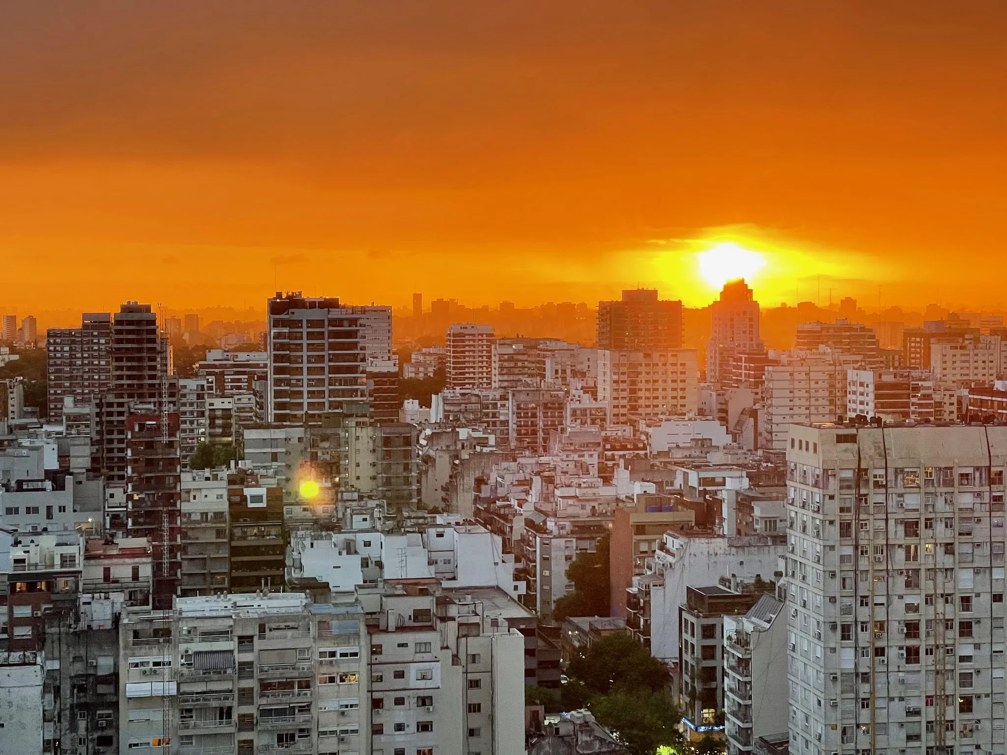 Atardecer en Buenos Aires – Noviembre 2021
