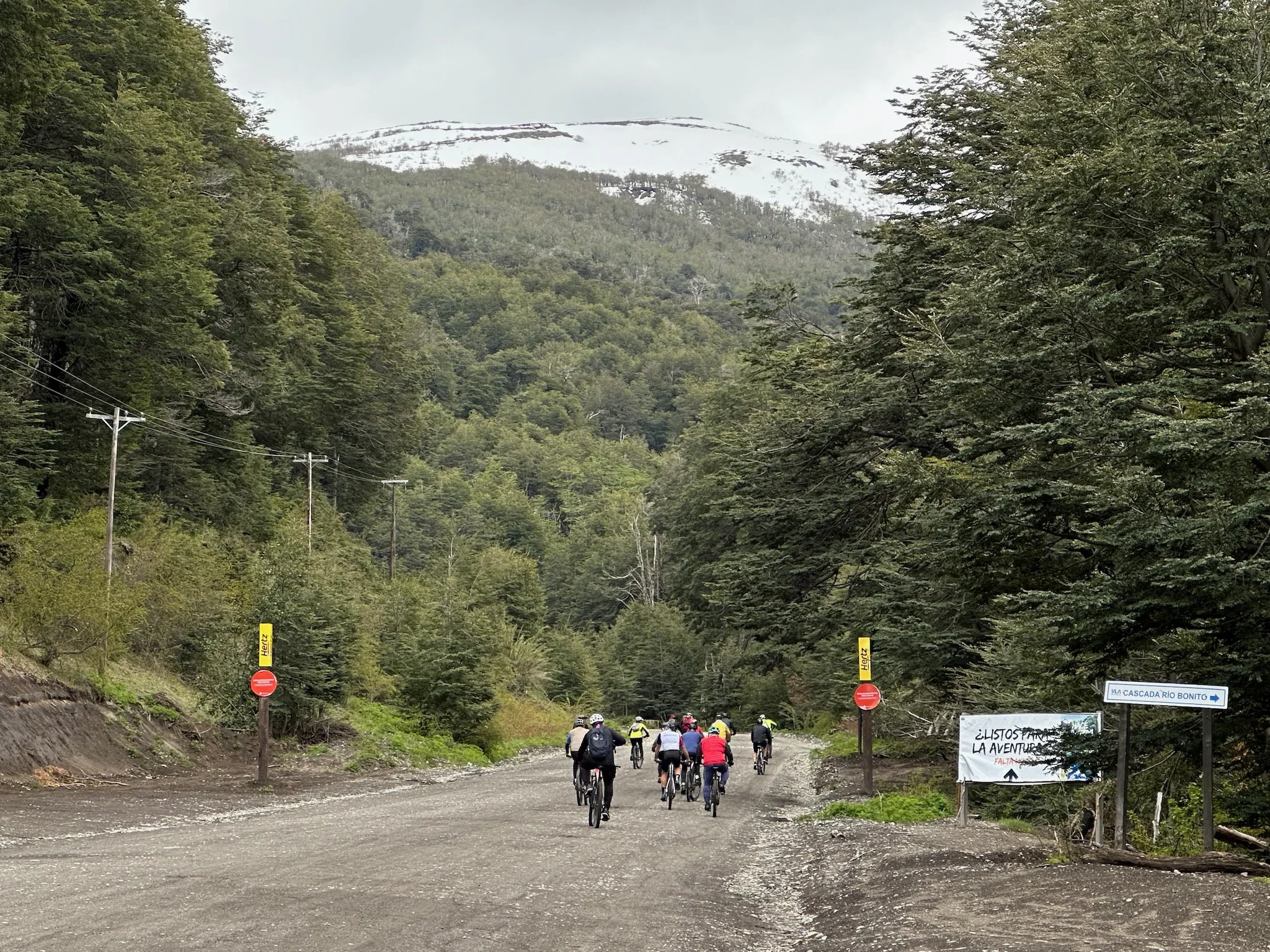Por el camino al Cerro Bayo