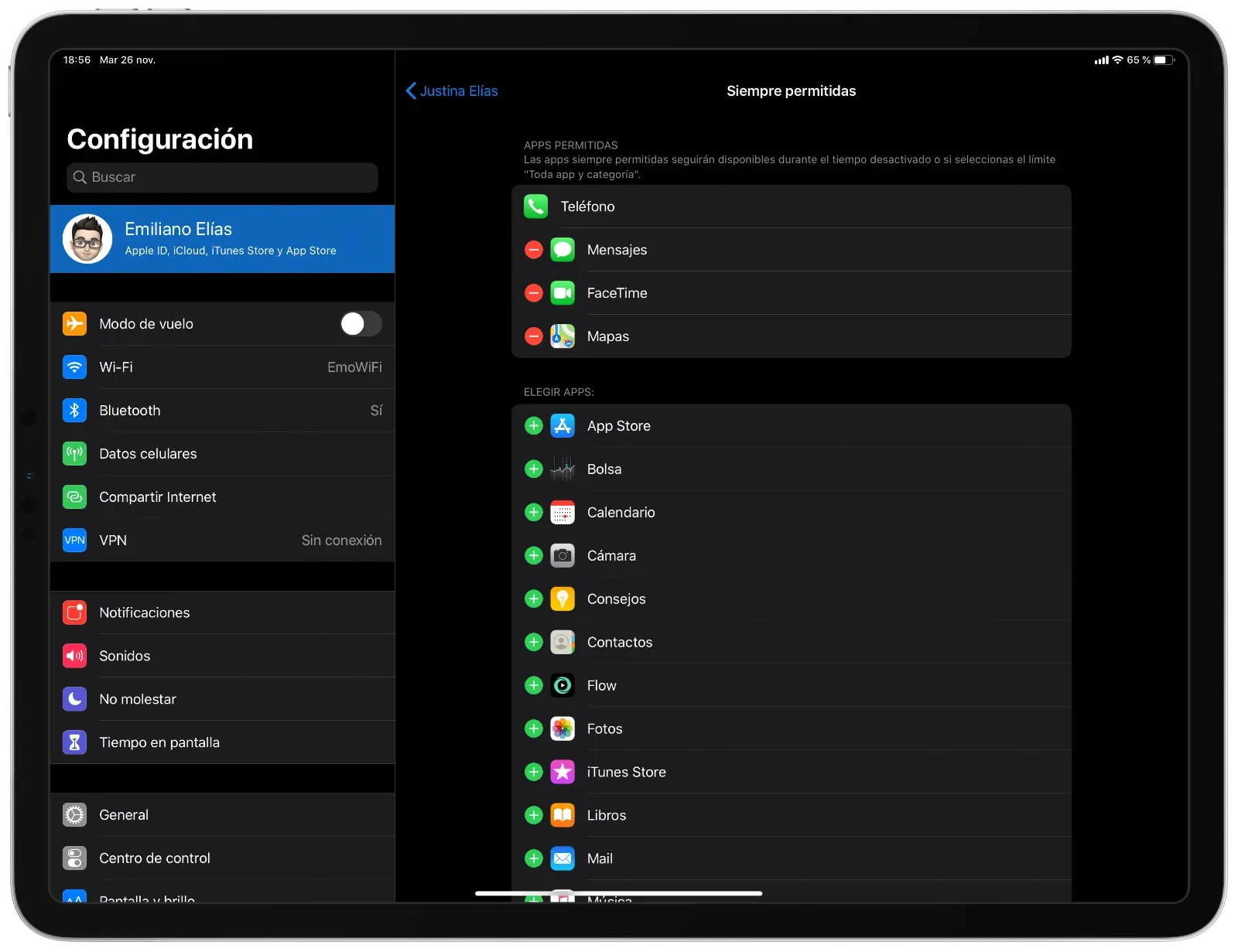 Cómo controlar el tiempo en pantalla de tus hijos con iOS