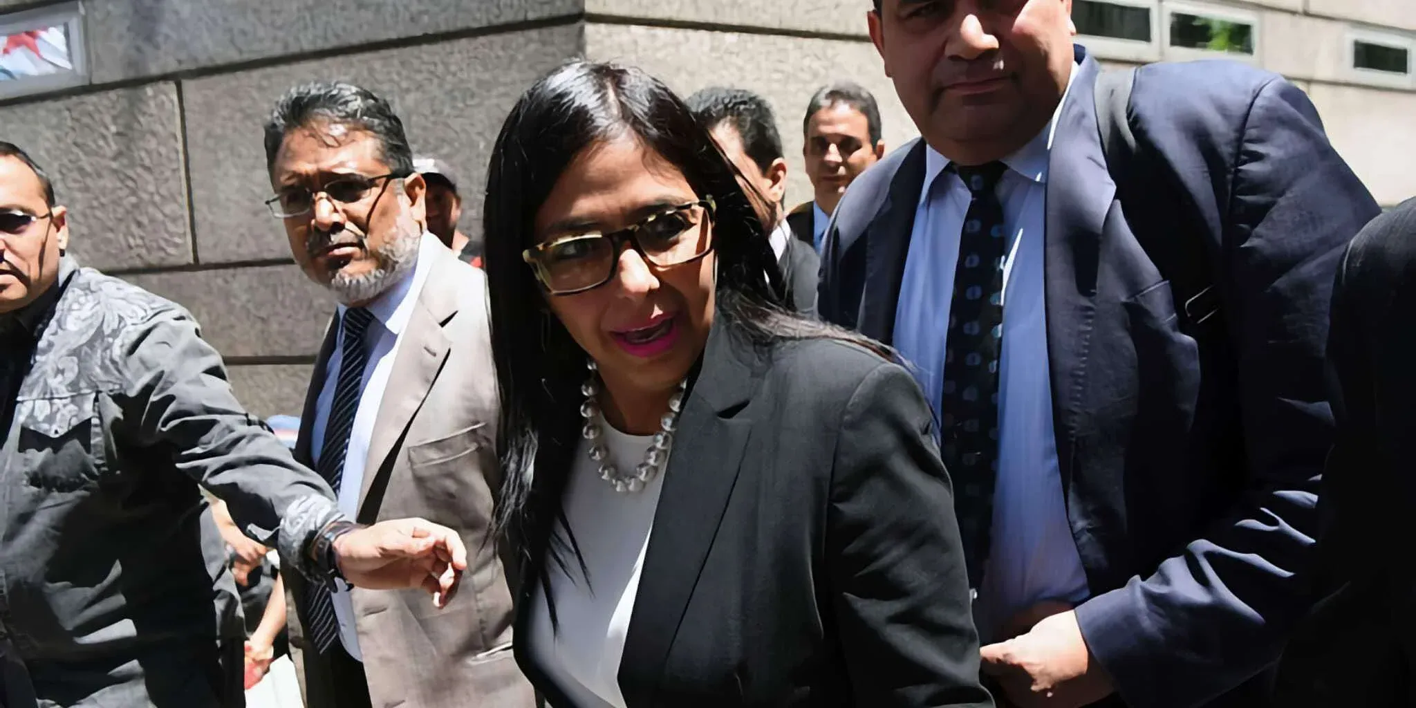Delcy Rodríguez Ingresó A La Reunión Del Mercosur
