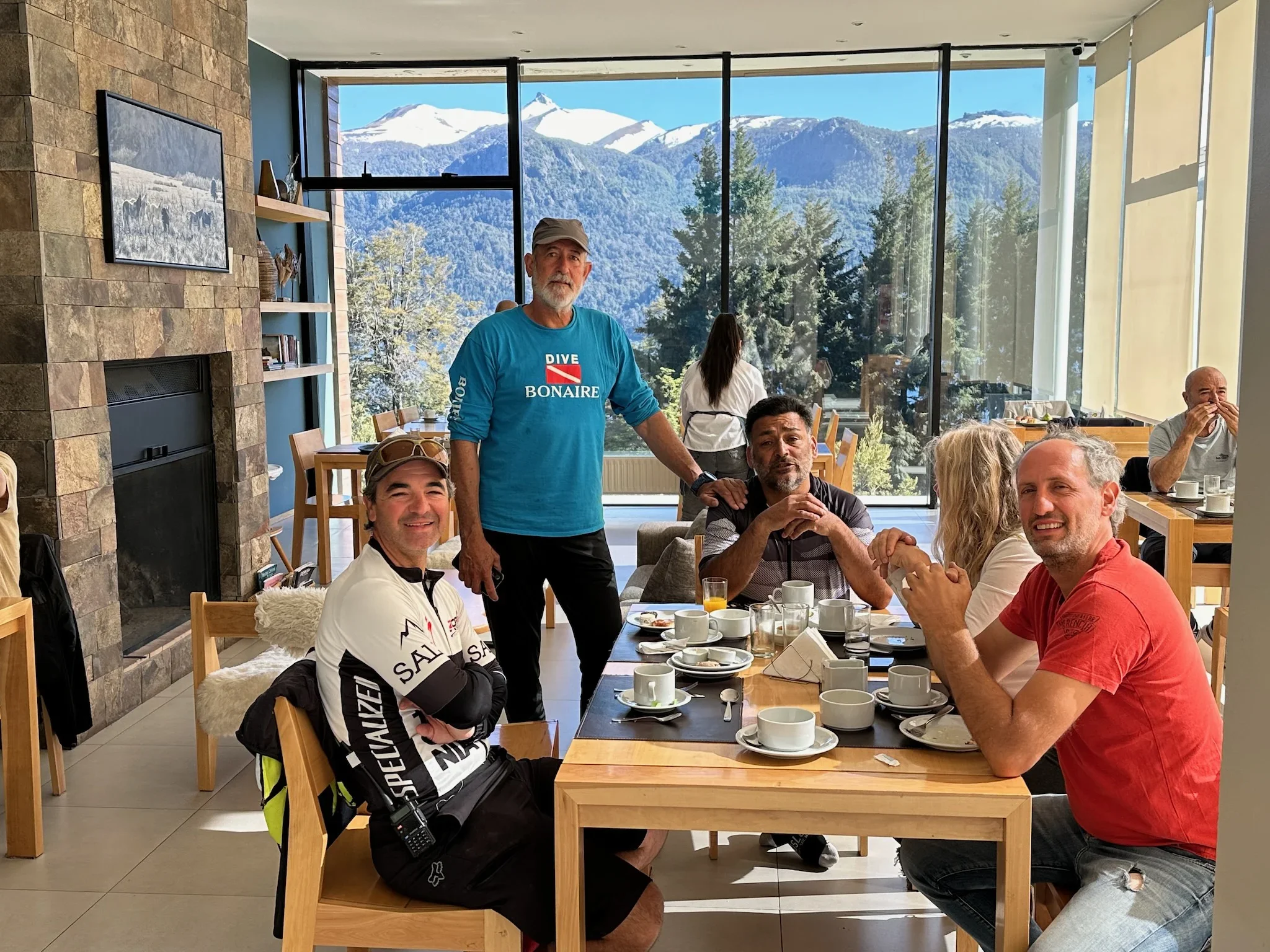 Desayuno hotel Alto Traful
