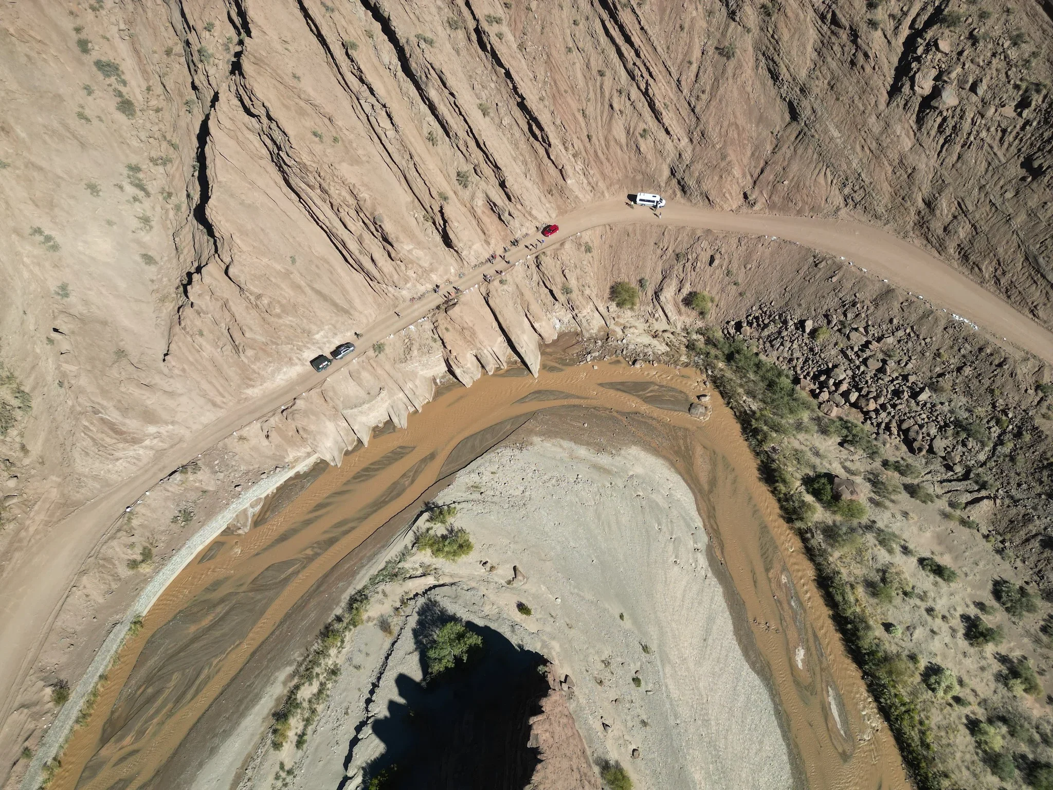 La herradura, camino a El Jaguel