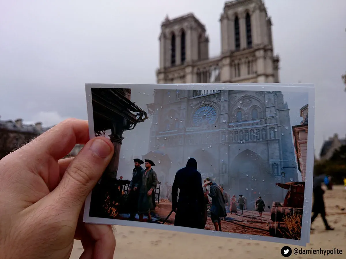 El increíble trabajo de Ubisoft recreando Paris para Assasins's Creed