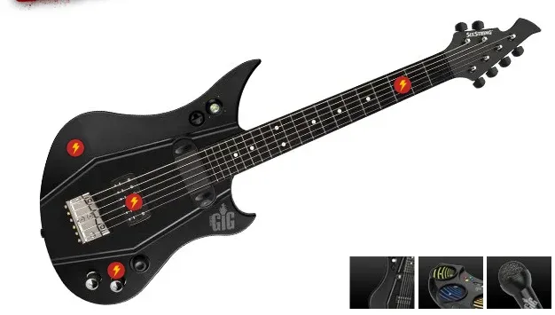 Tirando a un volcán activo las fake guitars