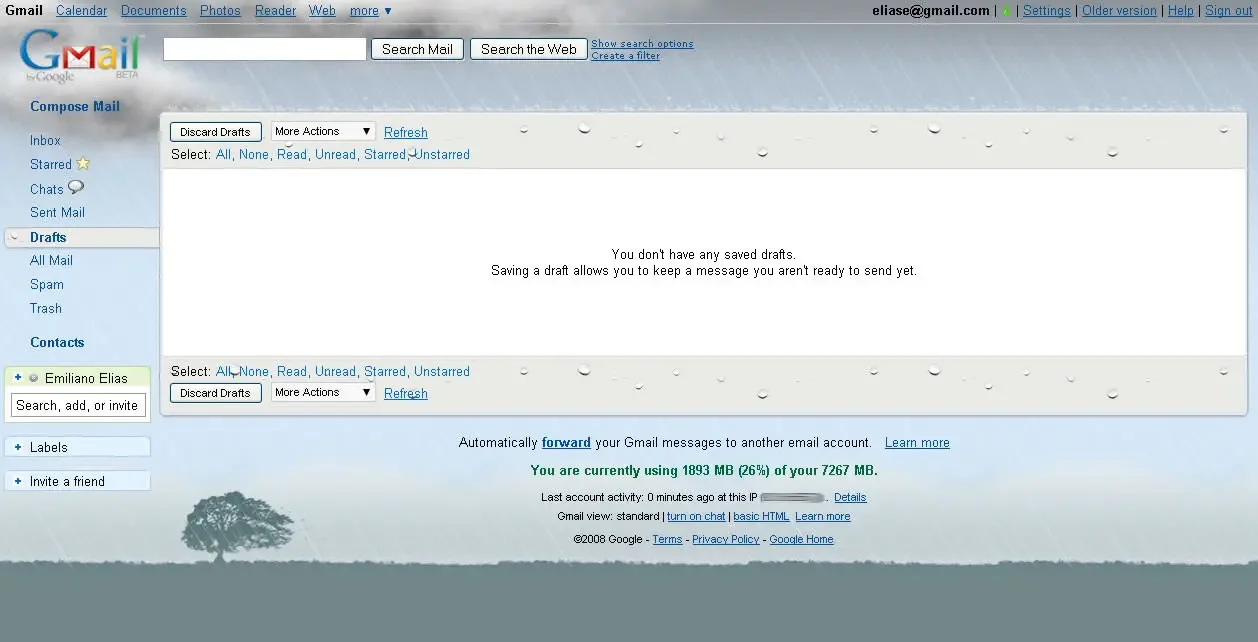 Gmail no tan nublado