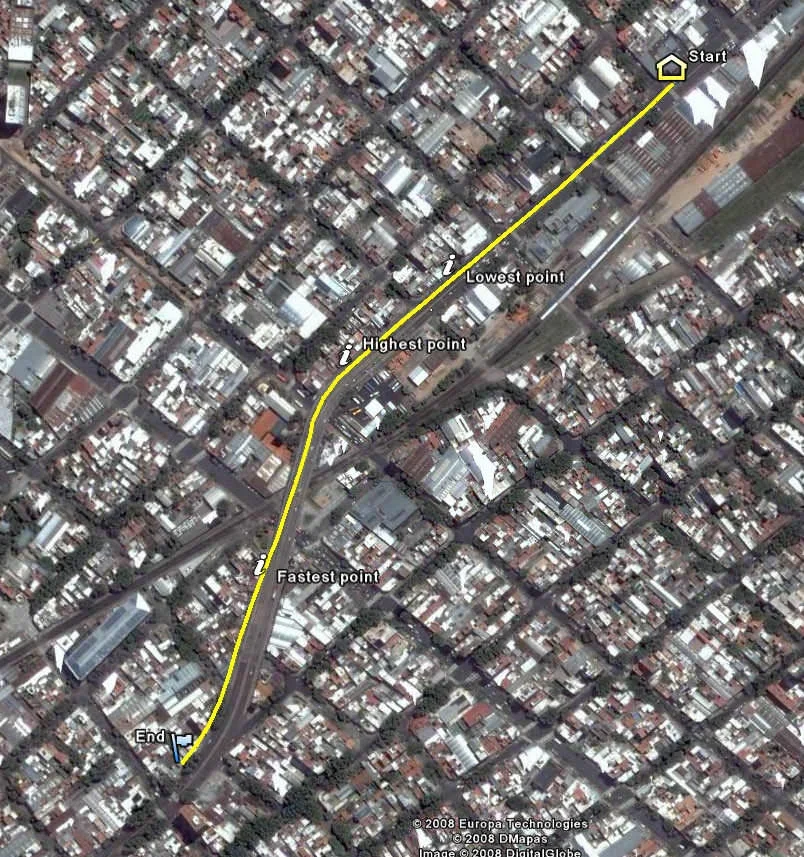 Recorrido GPS Location Tagger