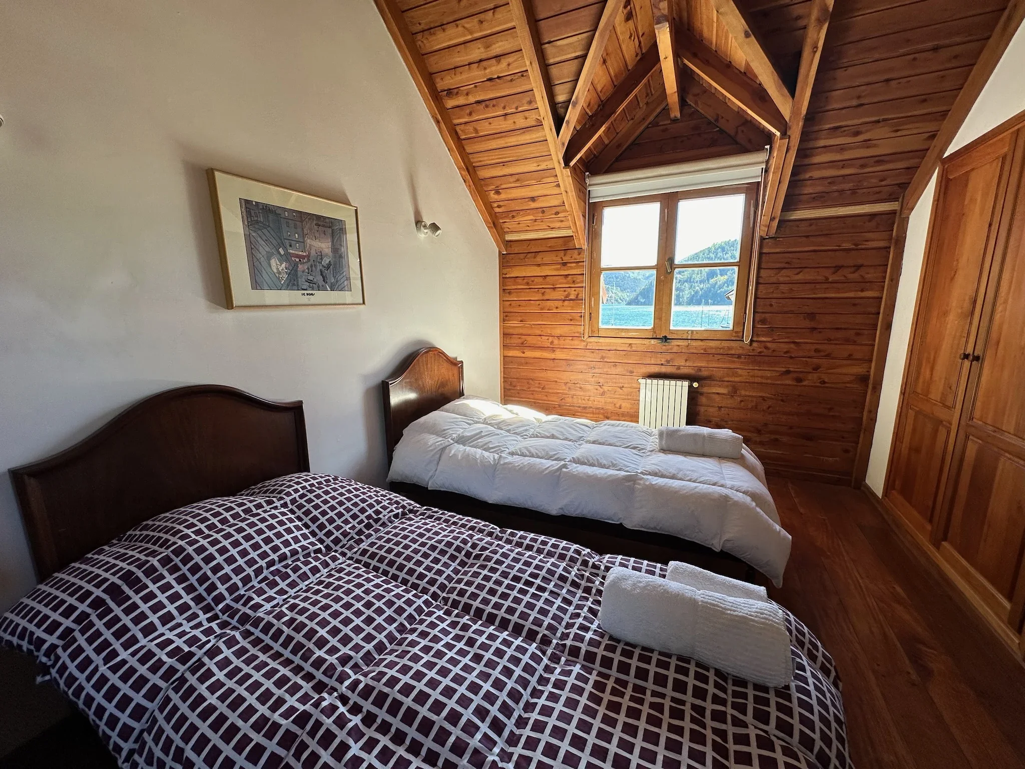 Habitación en la casona de San Martín de los Andes