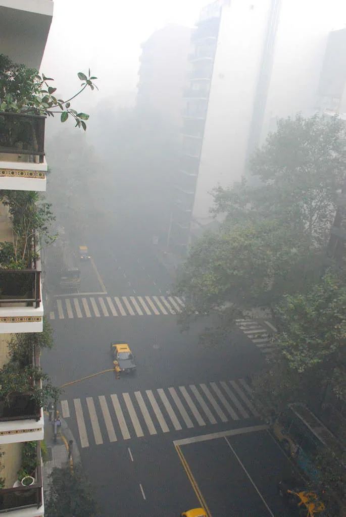 Humo en Capital Federal