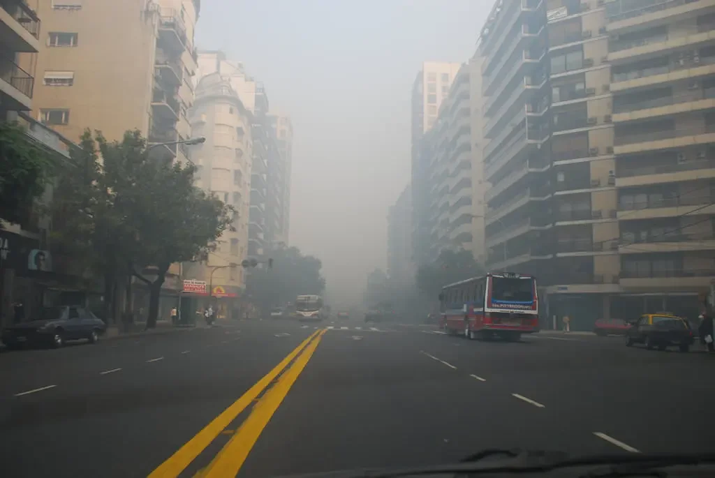 Humo en Capital Federal