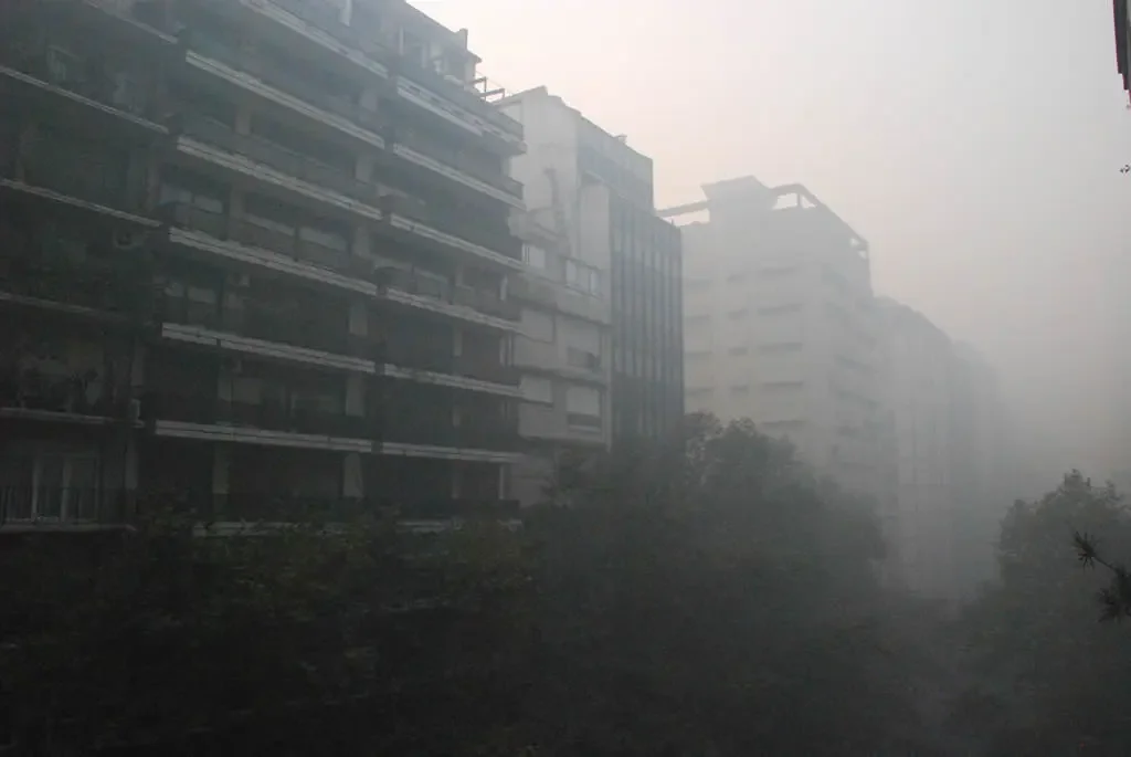 Humo en Capital Federal