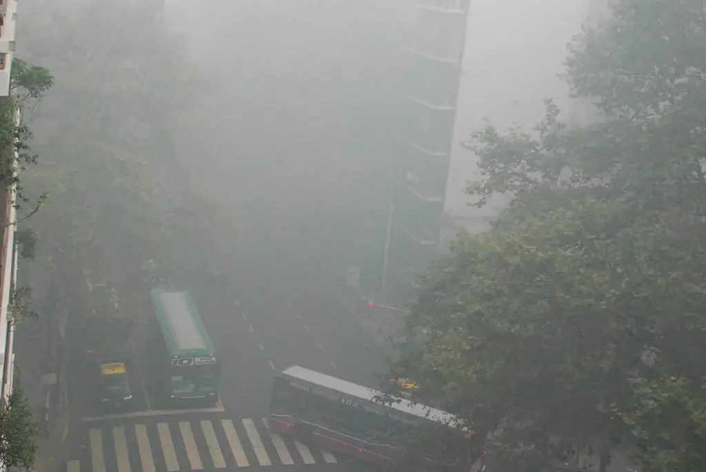 Humo en Capital Federal