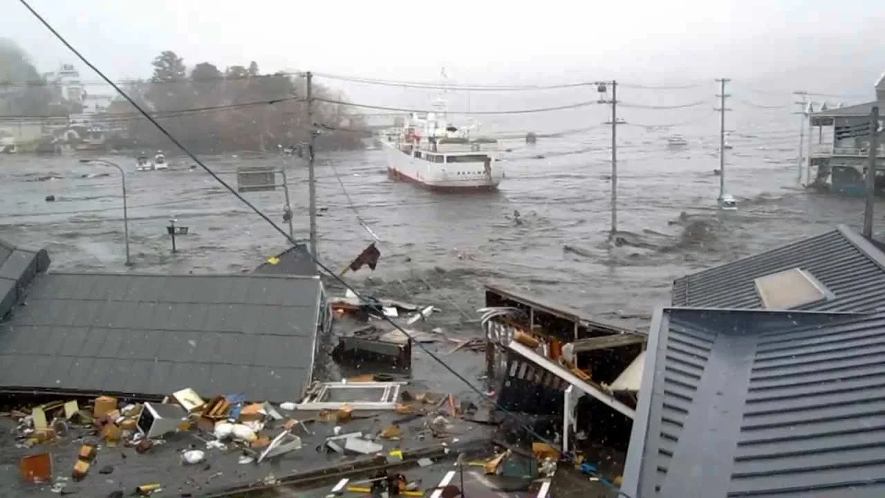 Impresionante video del Tsunami en Kesennuma, Japón