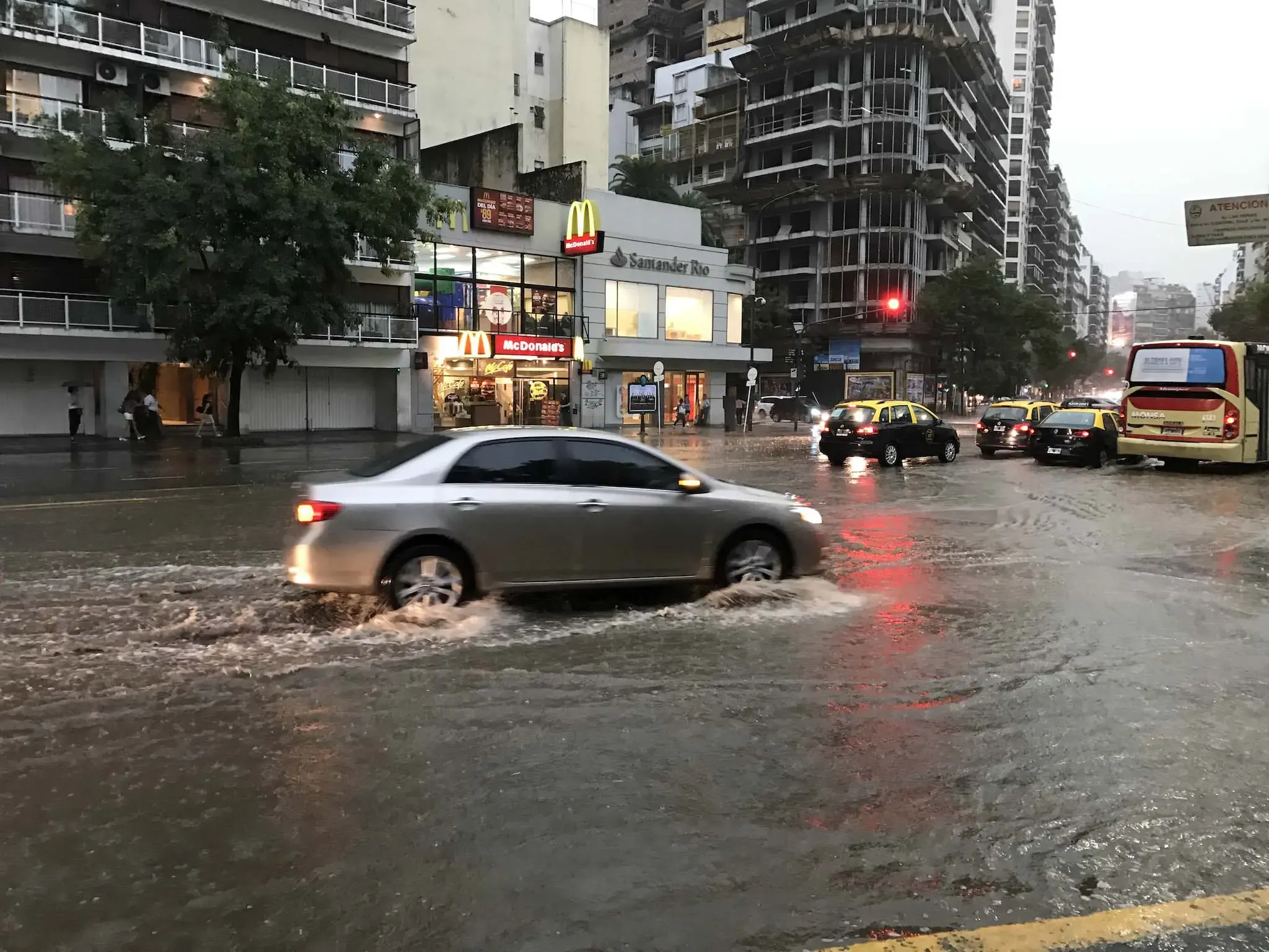 Inundación en Capital Federal, otra vez