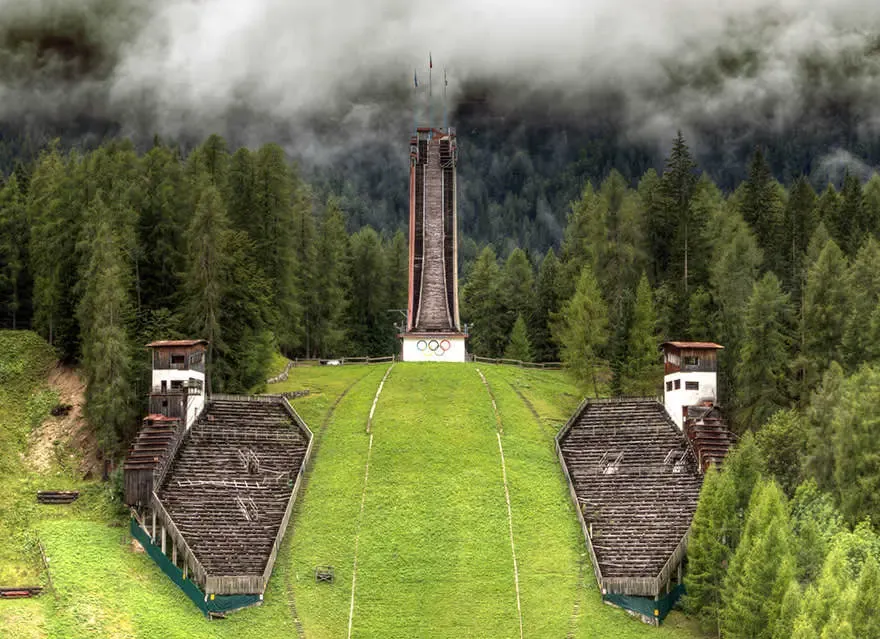 Instalaciones abandonadas de Juegos Olímpicos pasados