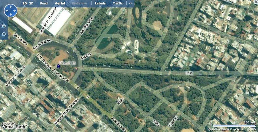 Microsoft Live Maps tiene la brújula rota [BUG]