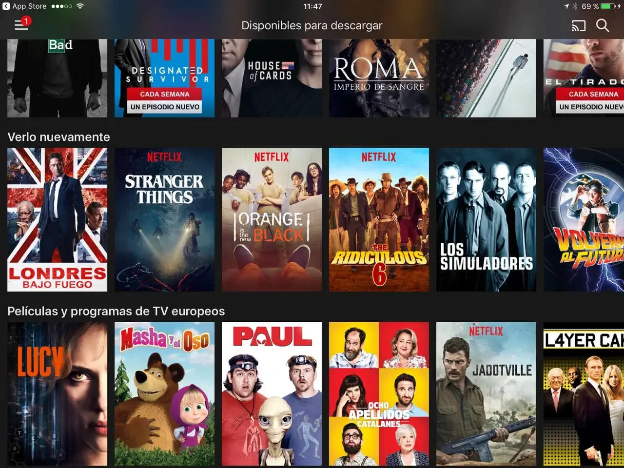 Netflix offline