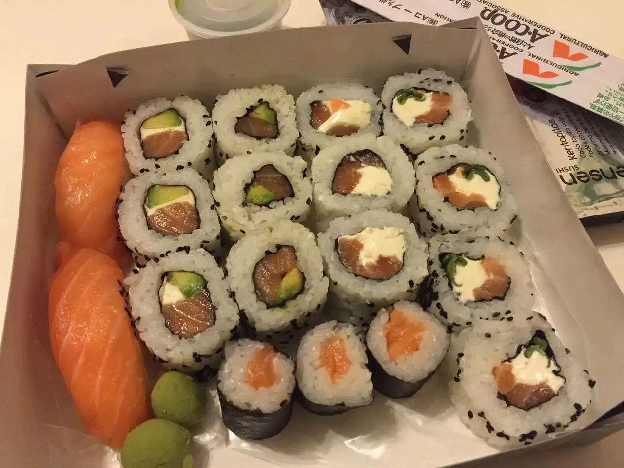 Pedir sushi online