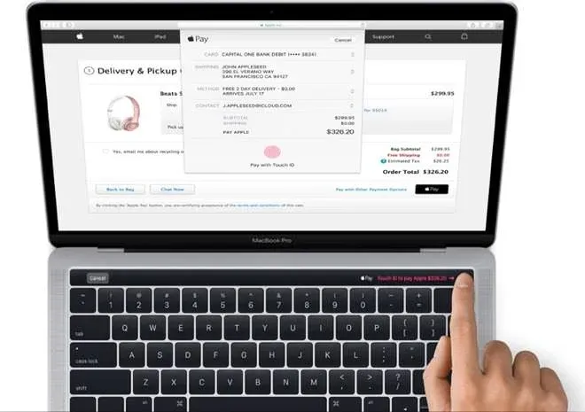 Se filtran imágenes de la nueva Macbook PRO con TouchID y pantalla OLED