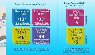 Telecom Personal y sus ridículos planes de datos móviles