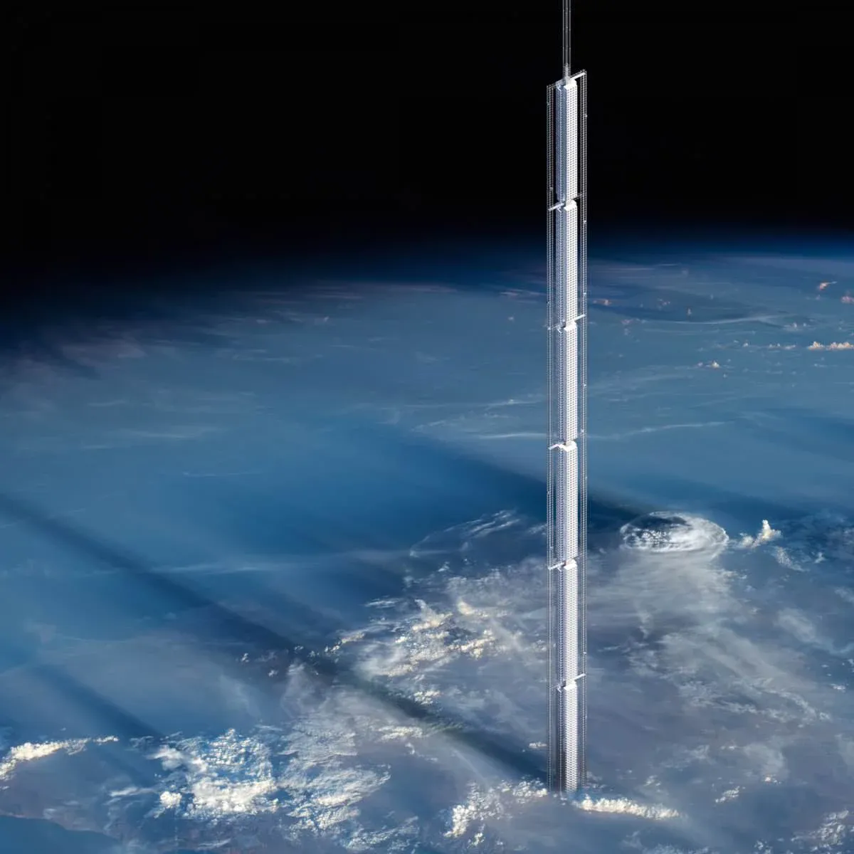 Un estudio de arquitectura quiere construir un rascacielos colgado de un asteroide